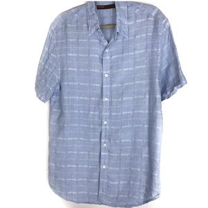 Perry Ellis Textured Linen Shirt